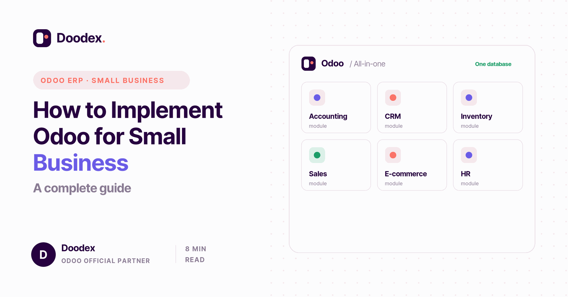 Déployer Odoo pour une petite entreprise