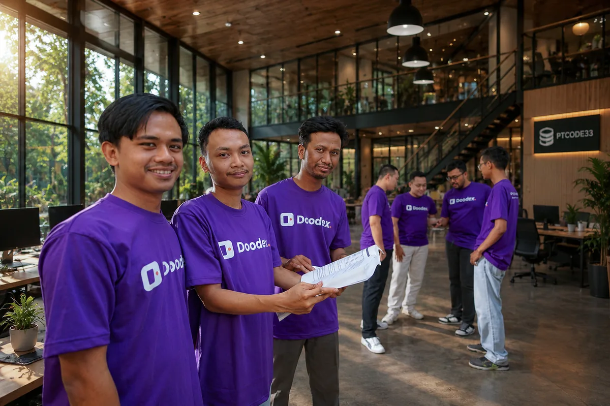 Doodex team reviewing Amazon Odoo integration specs