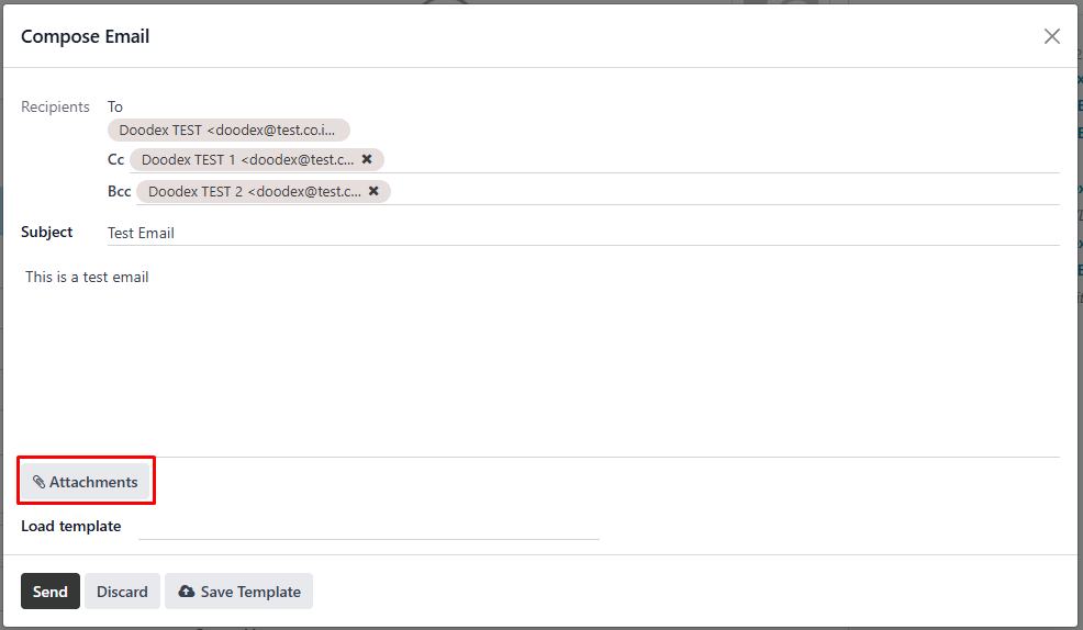 email attachments