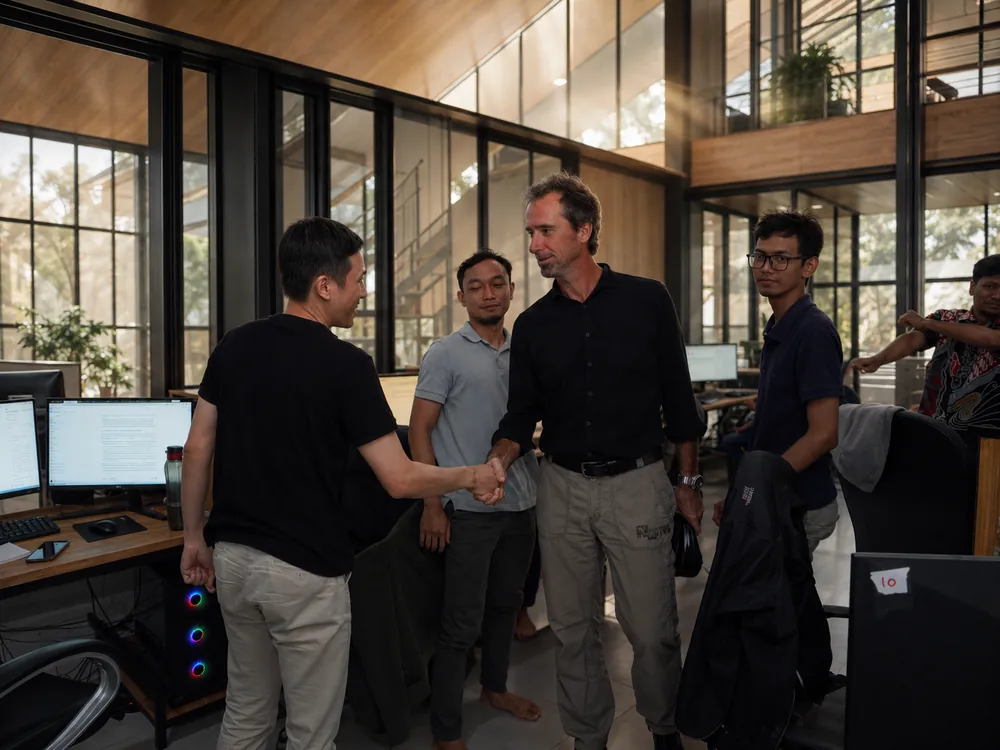 A working session — the Doodex Odoo team in Yogyakarta, Indonesia