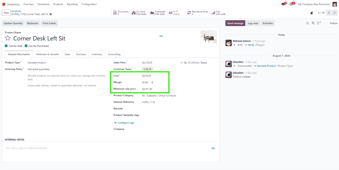 POS Margin Threshold